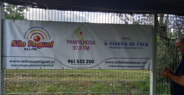 Rádio São Miguel, Rádio Pampilhosa e jornal O Ribeira de Pera apoia a